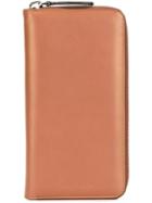 Giorgio Armani Leather Zip Wallet