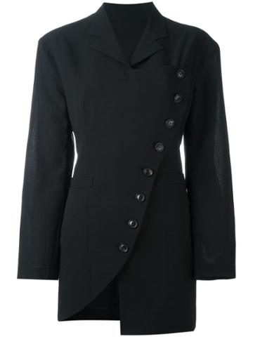 Y's By Yohji Yamamoto Vintage Double Breasted Jacket - Black