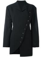 Y's By Yohji Yamamoto Vintage Double Breasted Jacket - Black