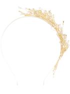 Rosantica Pearl-embellished Headband - Metallic