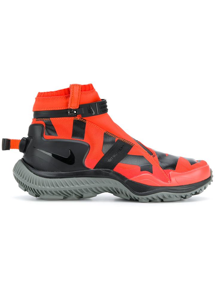 Nike Nikelab Gyakusou Nsw Gaiter Boot Sneakers - Yellow & Orange