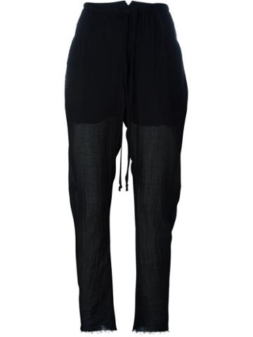 Lost And Found Rooms Tapered Sheer Trousers