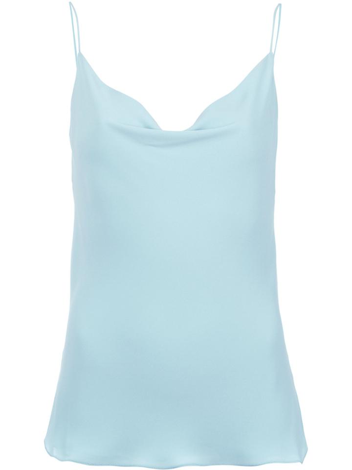 Egrey Draped Neckline Top - Blue