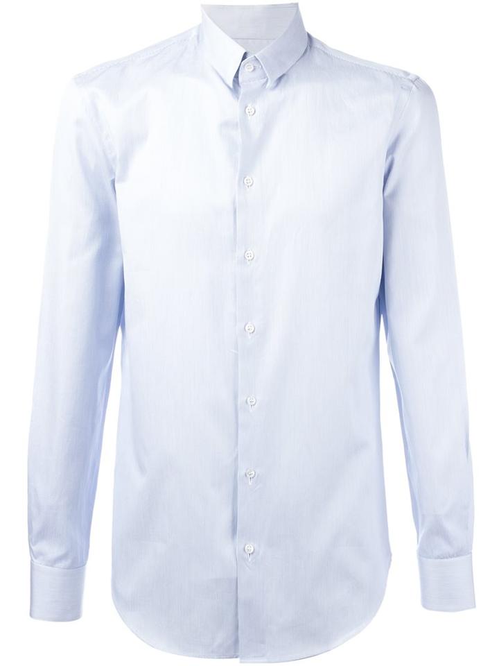 Giorgio Armani Striped Button Down Shirt