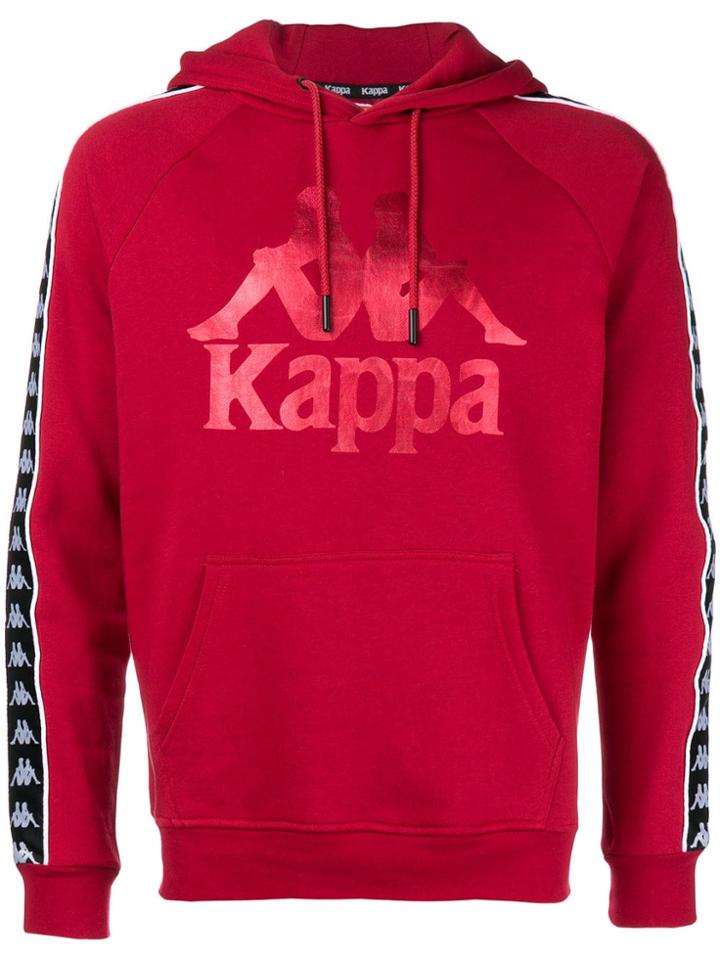 Kappa Side Panel Hoodie - Red