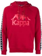 Kappa Side Panel Hoodie - Red