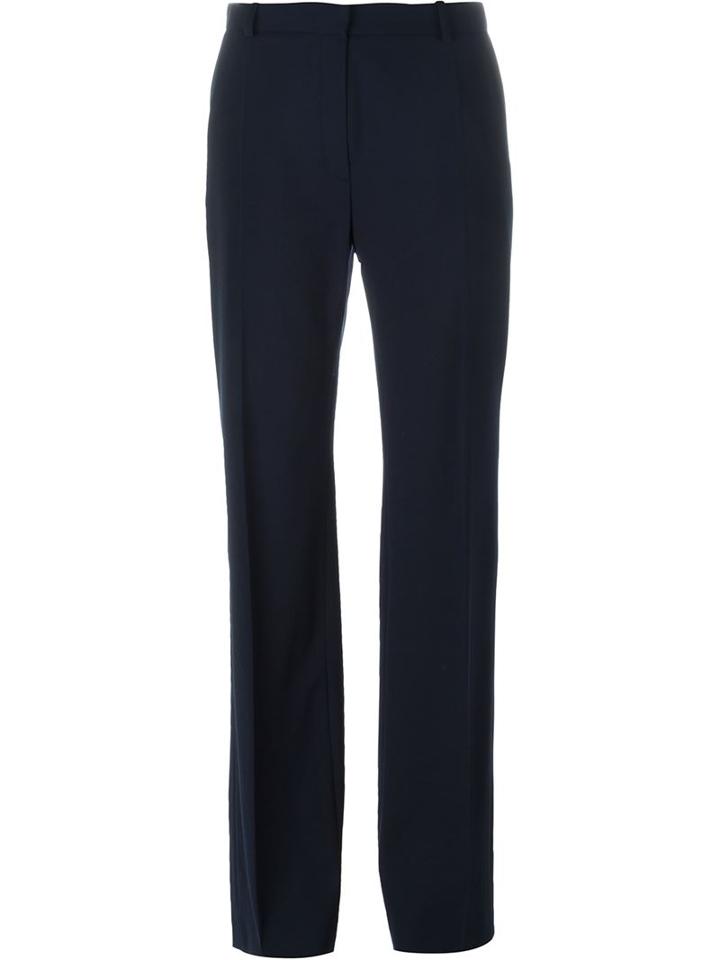 Lanvin High Waist Trousers, Women's, Size: 38, Blue, Spandex/elastane/wool