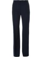 Lanvin High Waist Trousers, Women's, Size: 38, Blue, Spandex/elastane/wool