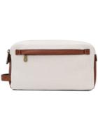 Brunello Cucinelli Antique Logo Wash Bag - Neutrals