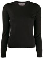 Red Valentino Knitted Jumper - Black