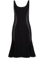 Altuzarra Exposed Seam Dress, Women's, Size: 42, Black, Shell/triacetate/polyester