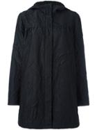 Moncler Gamme Rouge Paisley Pattern Raincoat - Black