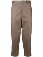 Neil Barrett Cropped Trousers - Green