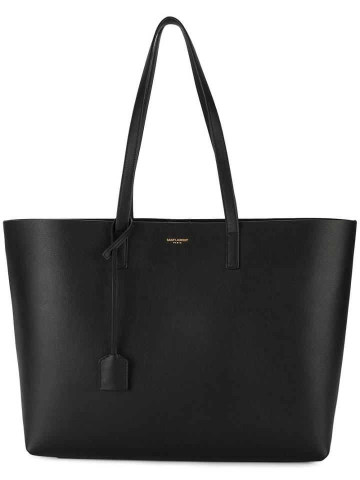 Saint Laurent - East West Tote Bag - Women - Leather - One Size, Black, Leather