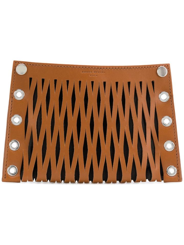 Sonia Rykiel Le Baltard Flat Pouch - Brown