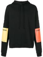 Raf Simons Colour-block Hoodie - Black