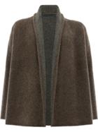 The Elder Statesman Boxy Cardigan - Brown