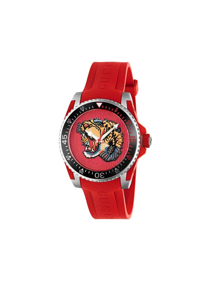 Gucci Gucci Dive, 40 Mm - Red
