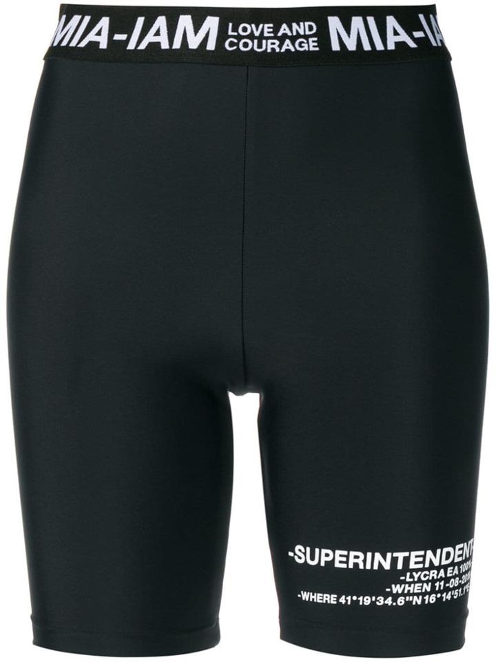 Mia-iam Superintendent Shorts - Black