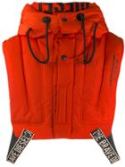 Diesel Cropped Lifejacket Gilet - Red