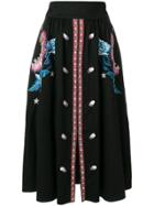 Temperley London Peacock Skirt - Black