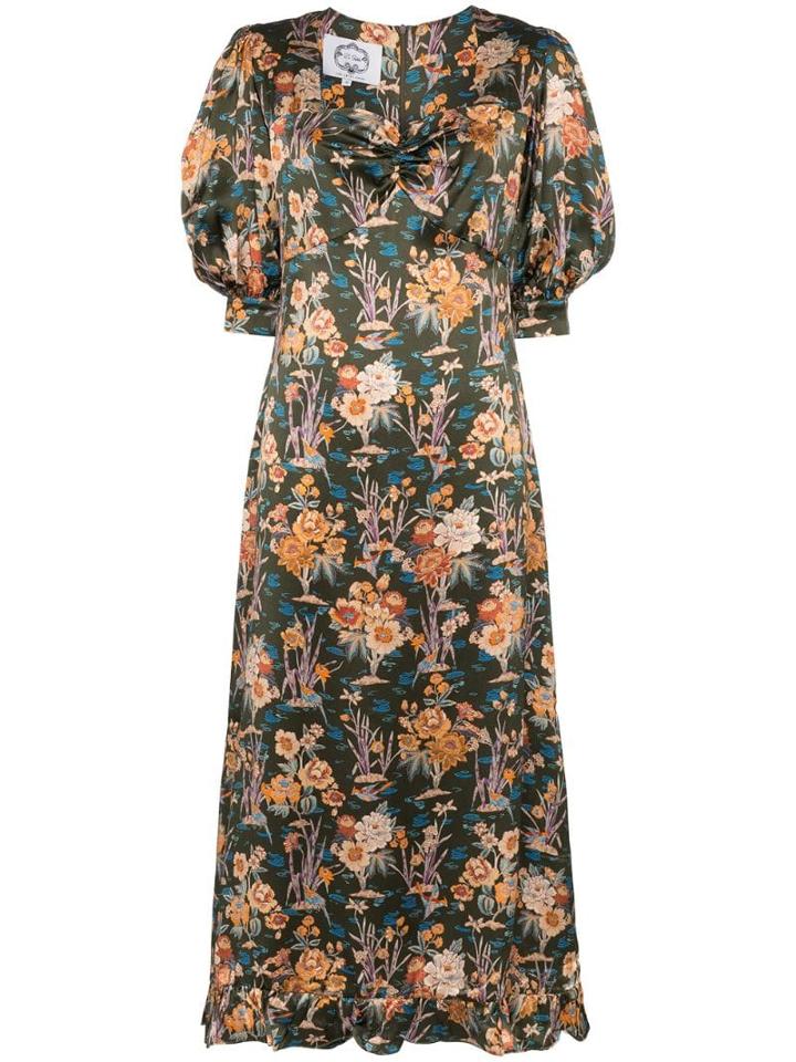 Evi Grintela Vanessa Floral Print Maxi Dress - Multicoloured