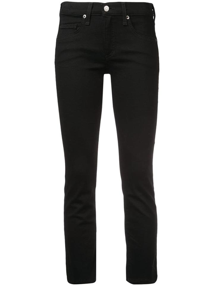 Veronica Beard Daria Kick Flare Jeans - Black