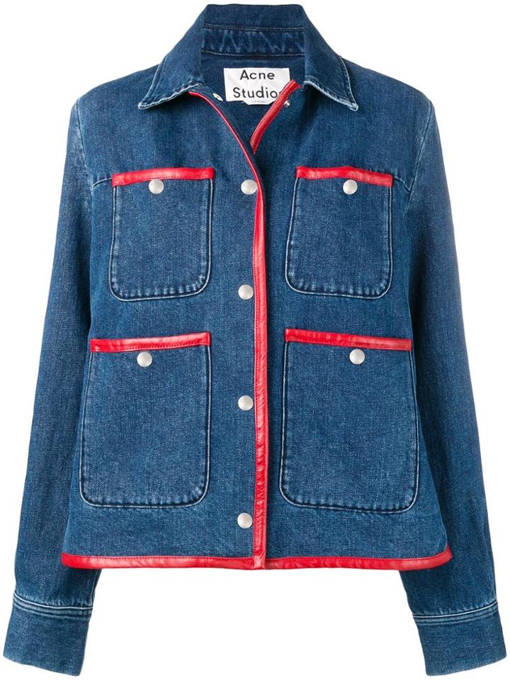 Acne Studios Workwear Denim Jacket - Blue