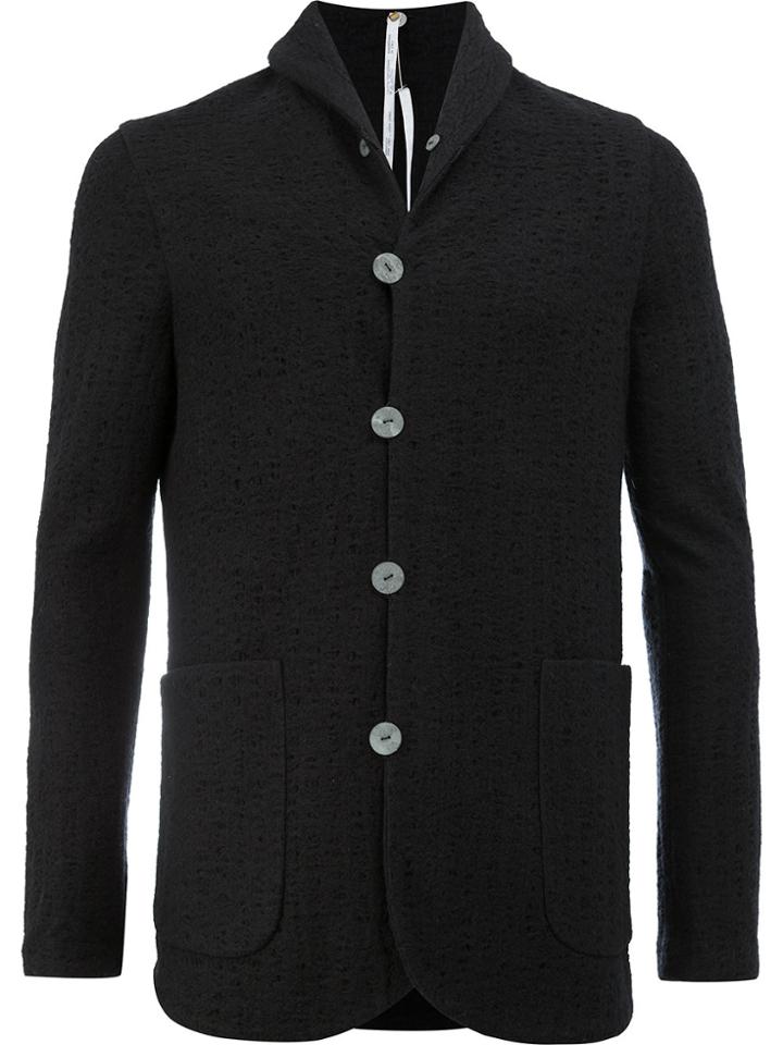 Label Under Construction Single Breasted Jacket - Black
