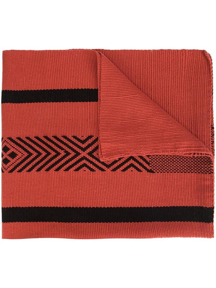 Voz 'comunidad' Shawl, Women's, Red, Merino