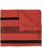 Voz 'comunidad' Shawl, Women's, Red, Merino
