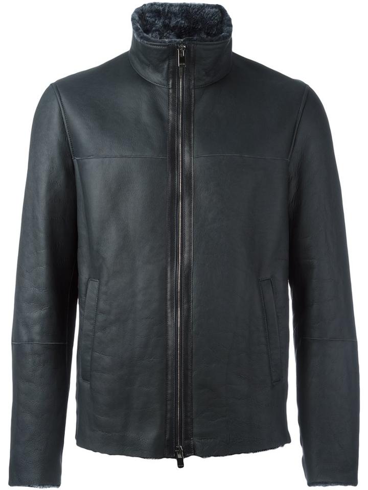 Drome High Neck Zipped Jacket