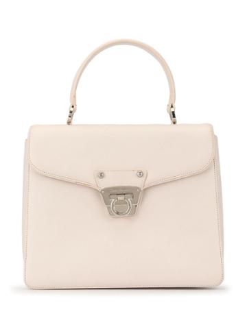 Salvatore Ferragamo Pre-owned Gancini Tote - White