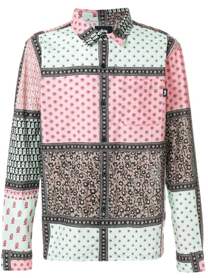 Stussy All-over Print Shirt - Green