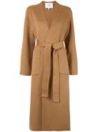 Frame Double Faced Bell Coat - Brown