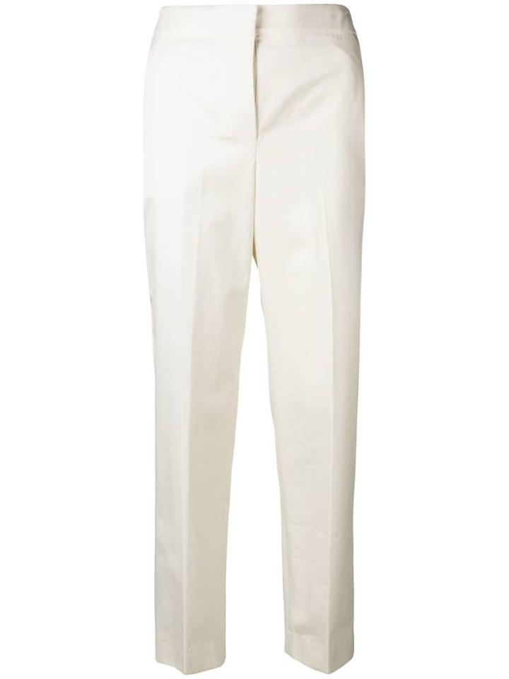 Theory High-waisted Trousers - Neutrals