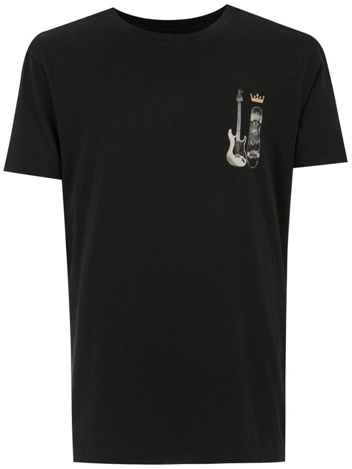 Osklen Graphic Print T-shirt - Black