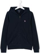 Ralph Lauren Kids Classic Zip Hoodie - Blue