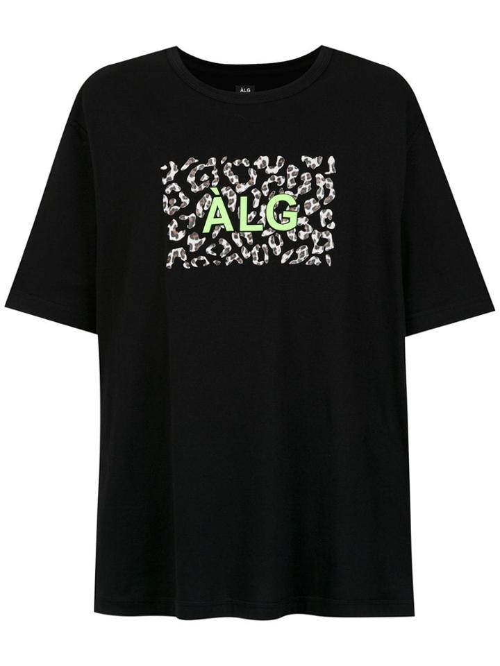 Àlg Printed T-shirt - Black