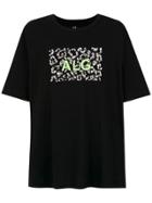 Àlg Printed T-shirt - Black