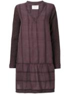 Cecilie Copenhagen Patterned Dress - Pink & Purple