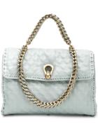 Ermanno Scervino Textured Tote - Blue