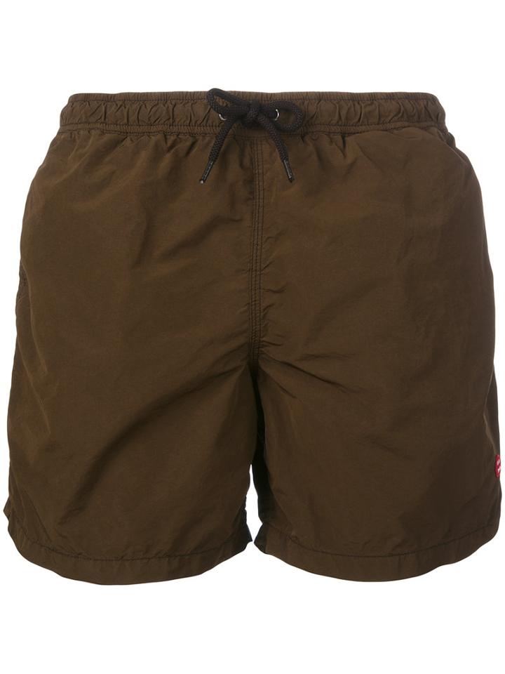 Aspesi - Swim Shorts - Men - Polyamide/polyester - Xl, Brown, Polyamide/polyester