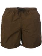 Aspesi - Swim Shorts - Men - Polyamide/polyester - Xl, Brown, Polyamide/polyester