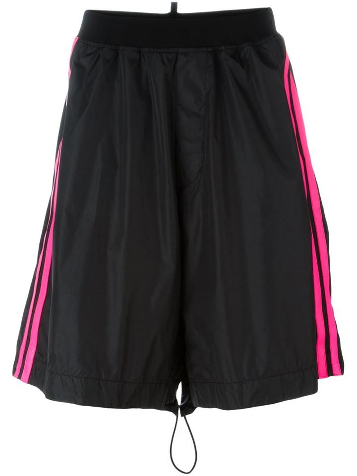Dsquared2 Super Over Shorts, Men's, Size: 52, Black, Polyamide/polyurethane/leather