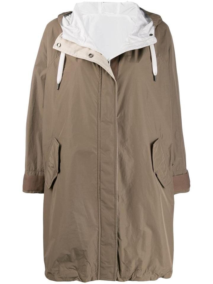 Brunello Cucinelli Hooded Parka - Grey