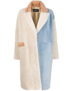 Cara Mila Khala Shearling Coat - Neutrals