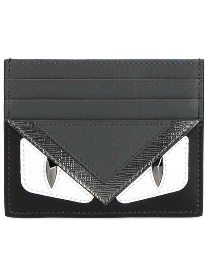 Fendi Bag Bugs Cardholder - Black