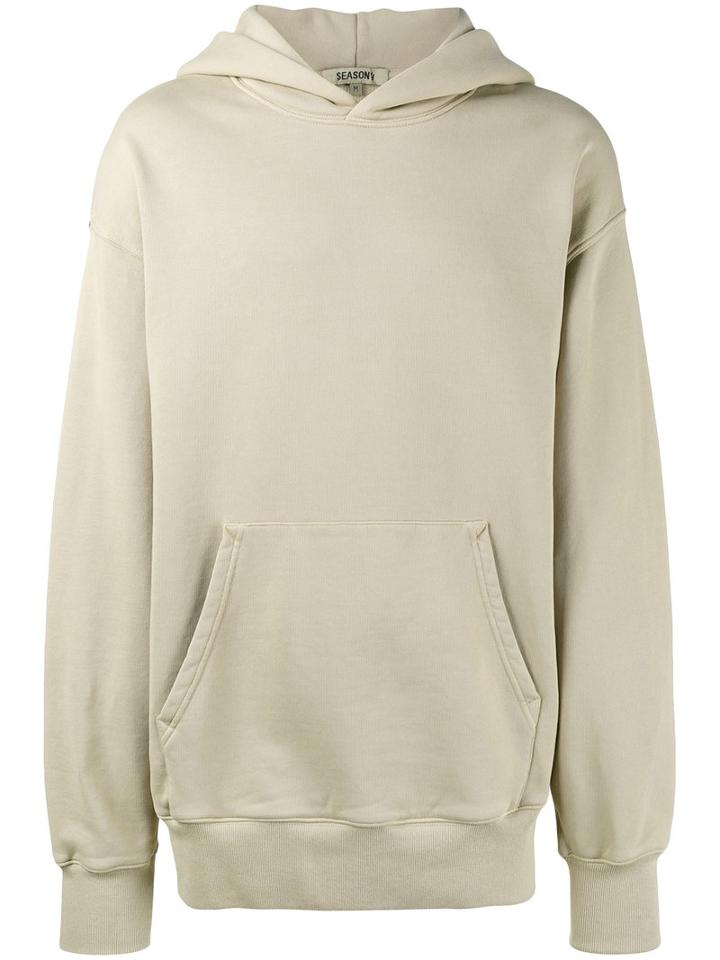 Yeezy - Boxy Hoodie - Men - Cotton - M, Nude/neutrals, Cotton