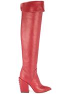 Petar Petrov Over The Knee Boots - Red